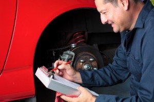 Guy working on his truck